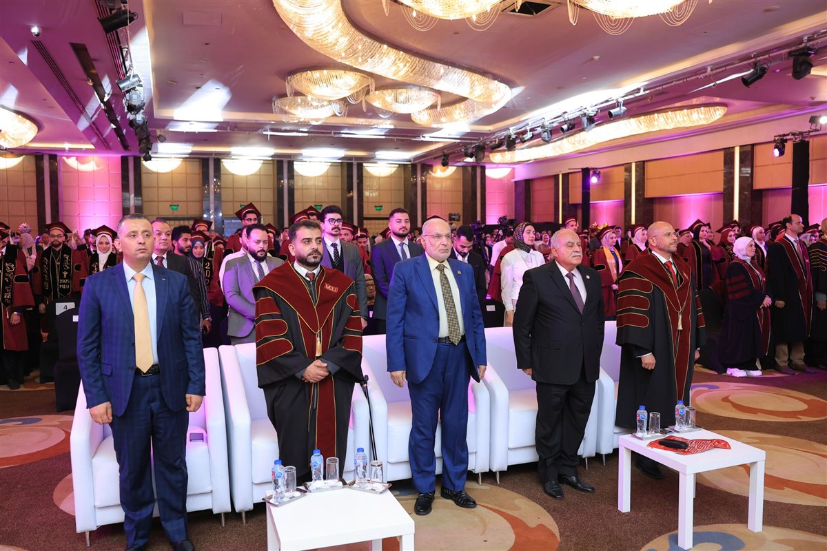 حفل تخرج طلاب جامعة الشرق الأوسط الأردنية في مصر