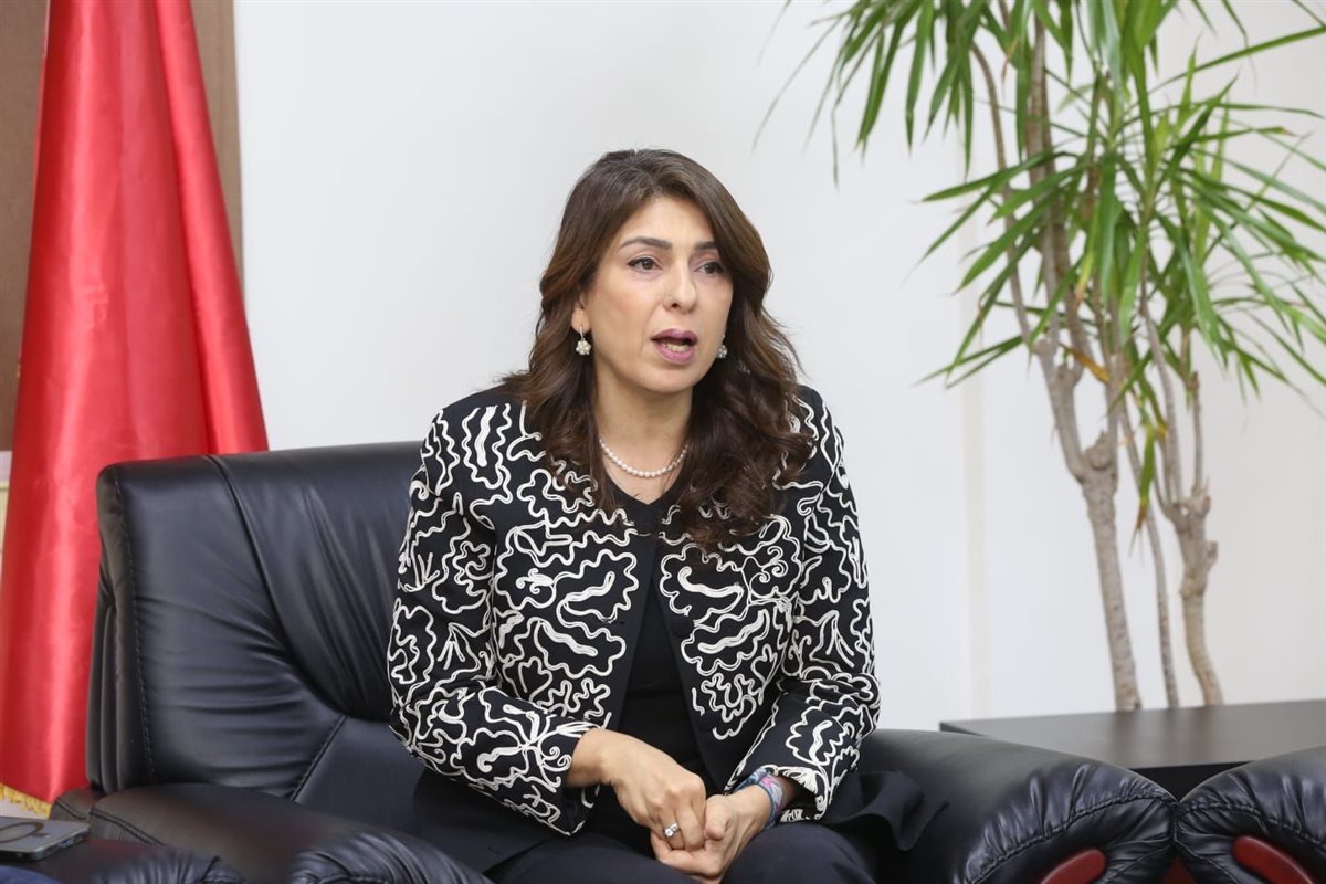 د. رشا الخولي رئيس الجامعة المصرية الصينية 