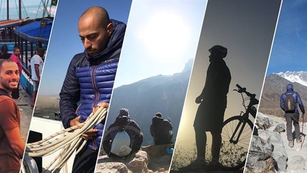  رافعا شعار السفر في مصر سهل..عمر الجلا يواصل جريه من ابو سمبل للإسكندرية (صور)