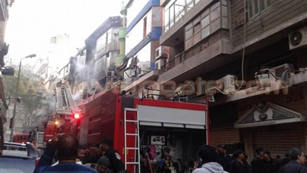 حريق كبير في الموسكي