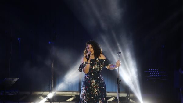 نسمة محجوب تغنى حكاية حب فى الاوبرا (صور)