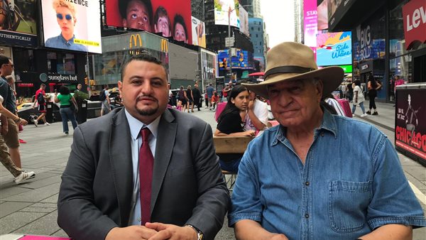 زاهي حواس للنبض الأمريكي من قلب نيويورك : مصر أمنه واهلا بالسائحين (صور)