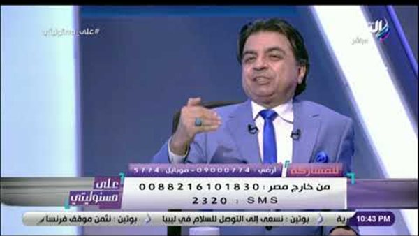جمال شعبان: «السيجارة الواحدة تقصر عمر الإنسان 8 ثواني» (فيديو)