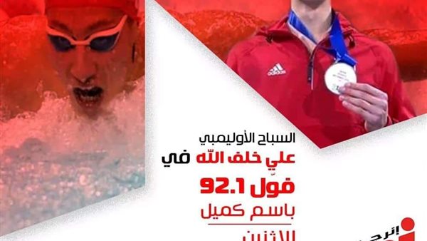أسرع سباح مصري علي 