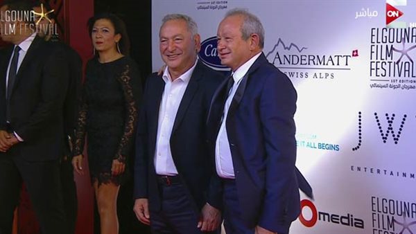 الجونة يكرم هنيدى ومى المصرى فى دورتة الثالثة..نجيب ساويرس: المهرجان ولد ناجحًا.. وربنا وضع يده معنا