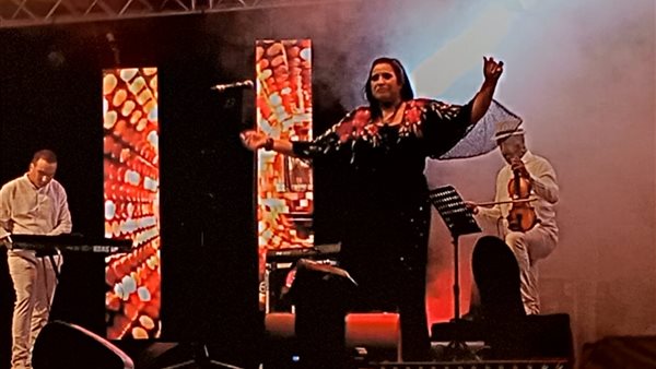 نجاة عتابو نجمة افتتاح المهرجان الوطني لمرموشة (صور)