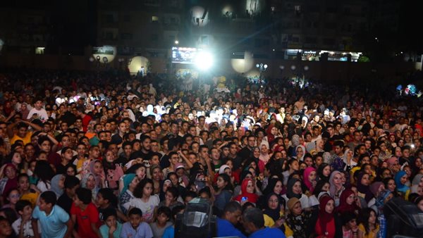 ساندي وحجاج وكريم محسن يشعلون حفل نادي حلوان (صور)