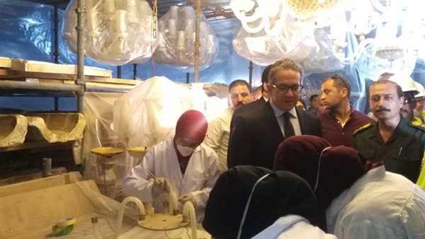 العميد هشام سمير : تكلفة أعمال ترميم قصر محمد على 294 مليون جنيه حتى الآن (صور)