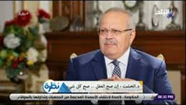 الخشت يكشف طريقة جامعة القاهرة في تطوير البحث العلمي والعملية التعليمية (فيديو)