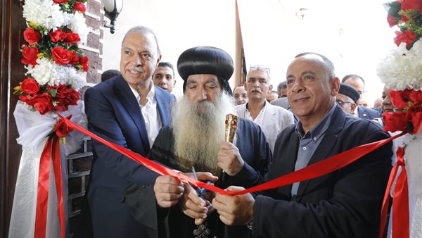 وزيري ومحافظ قنا يفتتحان دير الأنبا بضايا بنجع حمادي بعد ترميمه (صور)