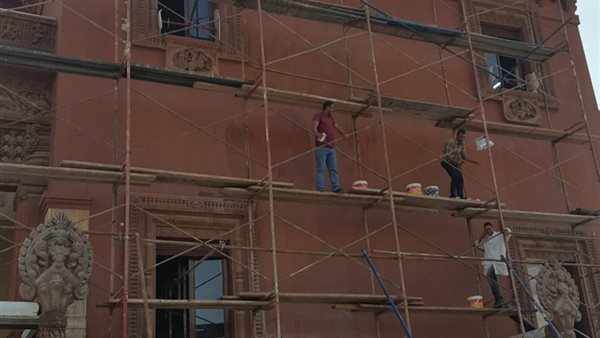 وزارة الآثار توضح حقيقة اللون الابيض على واجهة قصر البارون إمبان بمصر الجديدة