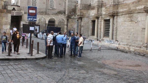 جمال مصطفى يتفقد المناطق الأثرية للتأكد من سلامتها (صور)