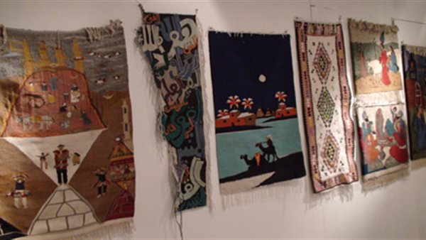 صالون فنون النسجيات في مكتبة الإسكندرية 