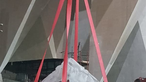 المتحف المصري الكبير يستقبل 140 قطعة أثرية جديدة (صور)