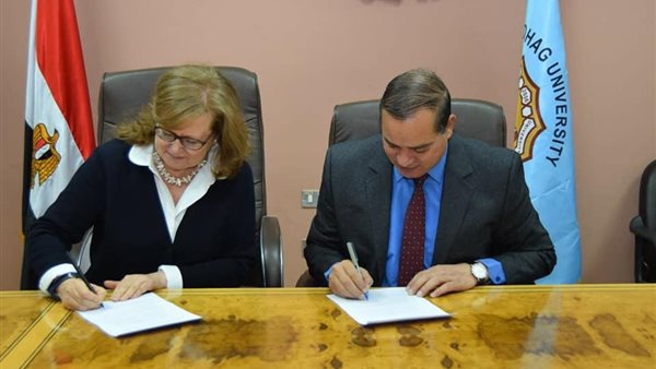 اتفاق تعاون بين جامعة سوهاج واليونيدو لإنشاء وحدة تدريب للطلاب على إنتاج شتلات مطعومة