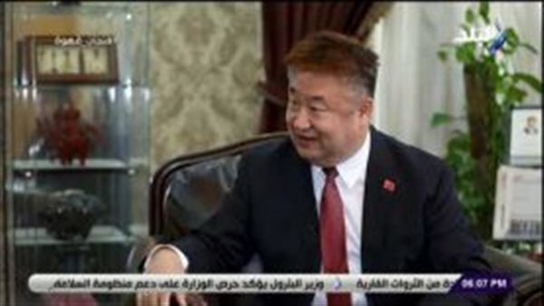 المستشار الثقافى الصيني : اسمى بالعربي «صخر» وهذا سبب اختياري لدراسة اللغة العربية (فيديو)