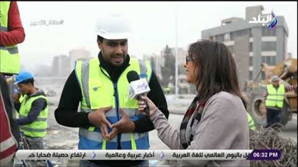 عامل سوداني فى كباري مصر الجديدة : المصريين جدعان وبحب اشتعل معاهم | فيديو