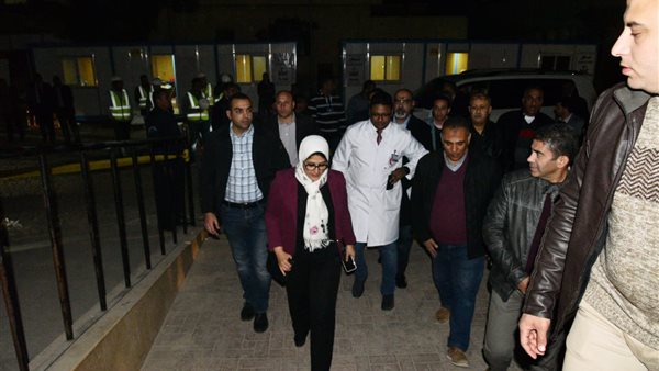 وزيرة الصحة تستكمل جولتها بالأقصر وتتفقد أعمال التطوير بمستشفي الأقصر الدولى | صور