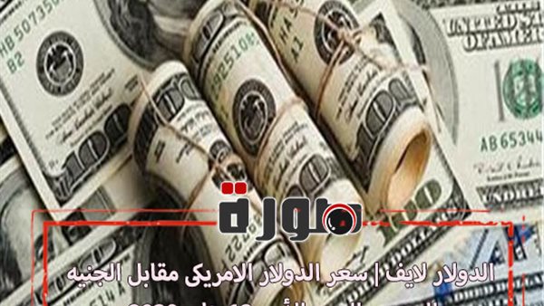 الدولار لايف | سعر الدولار الامريكى مقابل الجنية المصرى اليوم الأحد 12 يناير 2020