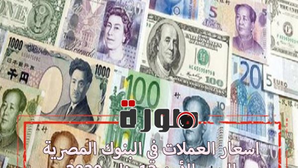 اسعار العملات في البنوك المصرية اليوم الأحد 12 يناير 2020