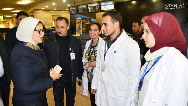 وزيرة الصحة: إجراءات وقائية مشددة للتصدي لفيروس كورونا المستجد ومنع دخوله إلى البلاد | صور