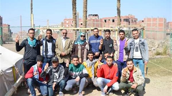 معسكر تدريب طيبة لفريق الجوالة في مسابقة التعليم العالي 