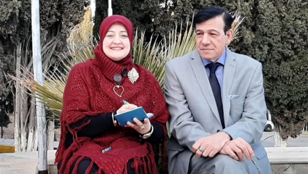 سناء الشعلان تحاور الأديب العراقيّ عباس داخل حسن | صور