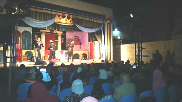 زحام شديد في قصر المحلة لمتابعة 