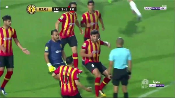 لقطات تذاع لأول مرة لتعدي لاعبى الترجي على الحكم رضوان جيد | فيديو