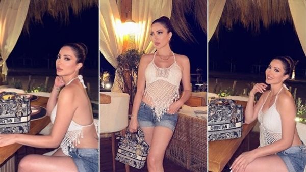 جيب قصيرة.. نسرين طافش تثير ضجة بهذه الإطلالة | شاهد 