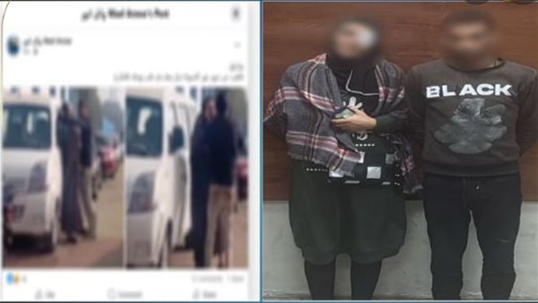 فيديو مثير.. شاب يضرب سيدة في الشارع بالقاهرة | شاهد