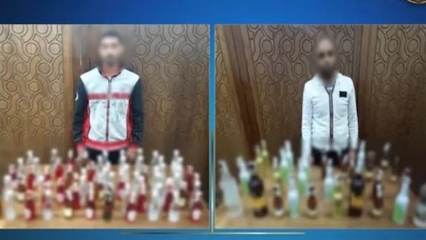 خمرة مضروبة.. تفاصيل القبض على شخصين لبيع مشروبات كحولية مغشوشة في كرموز