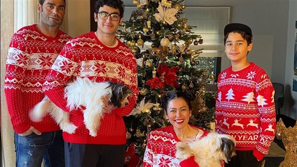  رجالة كبار.. صور لقاء الخميسي وأبنائها تشعل السوشيال ميديا | شاهد