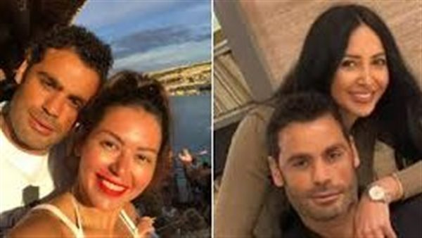 مفاجأة..هل علمت لقاء الخميسى بزواج زوجها من إيمان الزيدى؟