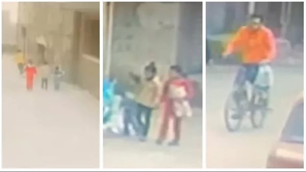 ماسكين ايد بعض.. الكاميرات توثق اللحظات الأخيرة لأطفال المنوفية | فيديو