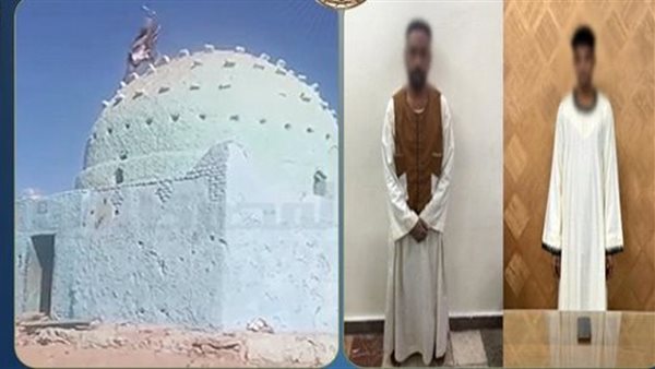 تفاصيل تسلق أحد الأشخاص قبة مقام بأسوان ومحاولة تحطيمه | فيديو