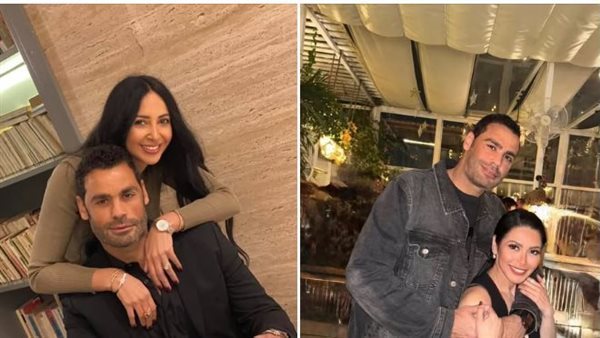 بعد جدل انفصاله عن إيمان الزيدي.. أول ظهور لـ لقاء الخميسي مع زوجها عبدالمنصف | شاهد