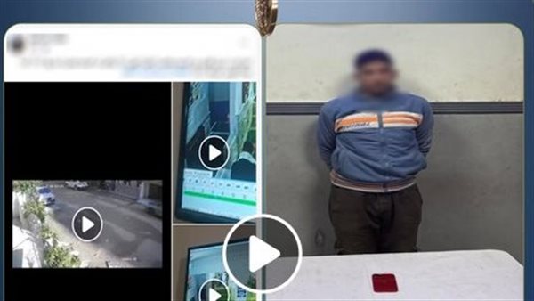 لقطات صادمة.. تفاصيل القبض على عاطل سرق هاتفًا من مسجد بالإسكندرية | فيديو