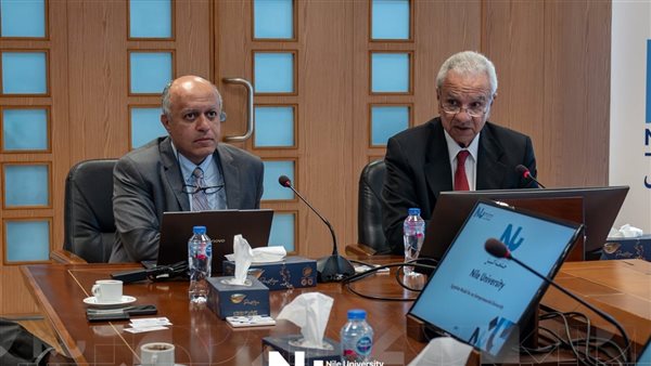 جامعة النيل تبحث مع جامعة برمنغهام البريطانية تعزيز التعاون في مجالات المياه والطاقة والهيدروجين الأخضر