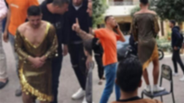 ضرب وإذلال.. شهود عيان يروون لحظة إجبار شاب على ارتداء بدلة رقص ببنها