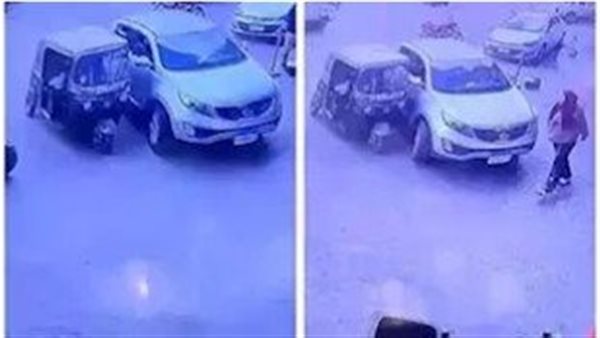 لقطات صادمة.. فيديو يوثق اعتداء فتاة بساطور على سائق توكتوك بالمنوفية | شاهد