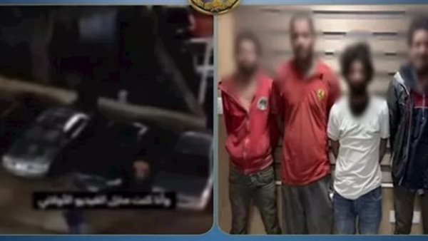 لقطات صادمة.. 4 شباب يتعاطون المخدرات بالشارع | فيديو