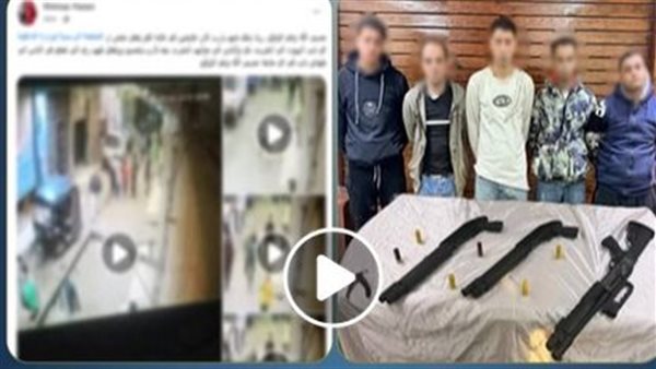 بسبب معاكسة فتاة.. تفاصيل ضبط 6 ملثمين تعدوا بالضرب على 3 أشخاص بالقليوبية | فيديو