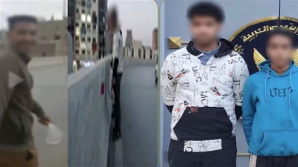 مزاح لزيادة المشاهدات..تفاصيل ضبط المتهمين بإلقاء أكياس مياه على المارة في بني سويف | فيديو