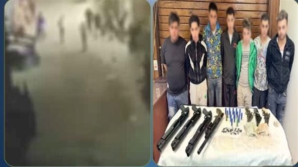 أعيرة نارية وبلطجة.. تفاصيل سقوط 7 مسجلين خطر في شبرا الخيمة | فيديو