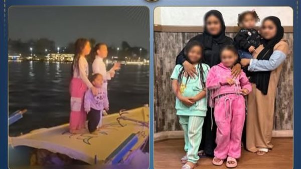  حقيقة ترك سيدة 3 أطفال بمركب في النيل 