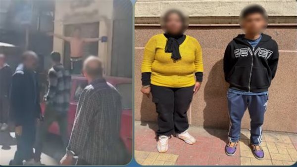 رفض يدرب ابنها.. تفاصيل اعتداء شخص على سيدة بالإسكندرية | فيديو