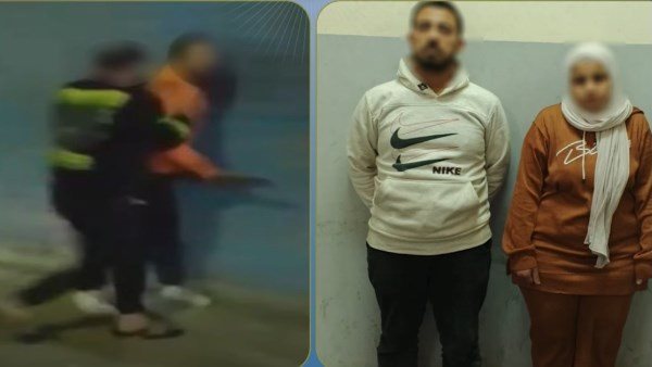  بسبب رؤية الطفل.. تفاصيل مشاجرة سيدة مع طليقها بالمعصرة | فيديو