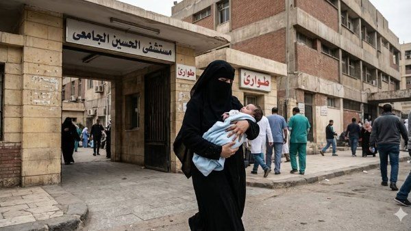 خافت من جوزها..مفاجأة في واقعة خطف رضيعة الحسين الجامعي 