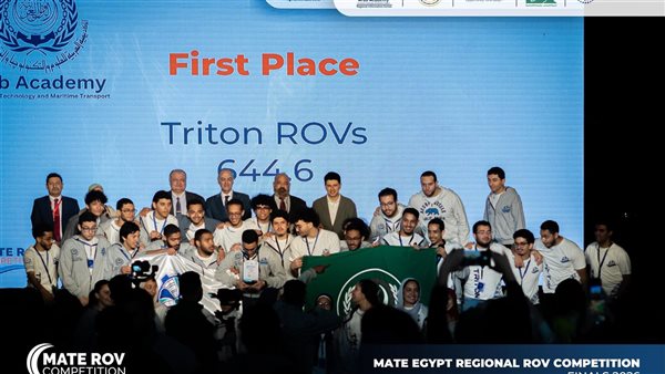 بـ «العلامة الكاملة».. الأكاديمية العربية بطلًا لإقليمية الغواصات الآلية للمرة الثانية على التوالي